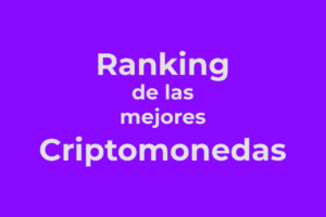 Ranking criptomonedas
