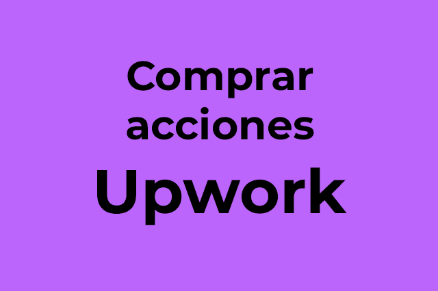 【Comprar acciones de Upwork】Upwork es la mejor inversión para freelancers ᐅGenera ingresos online con poco dinero ᐅTrabaja desde tu casa e invierte al mismo tiempo